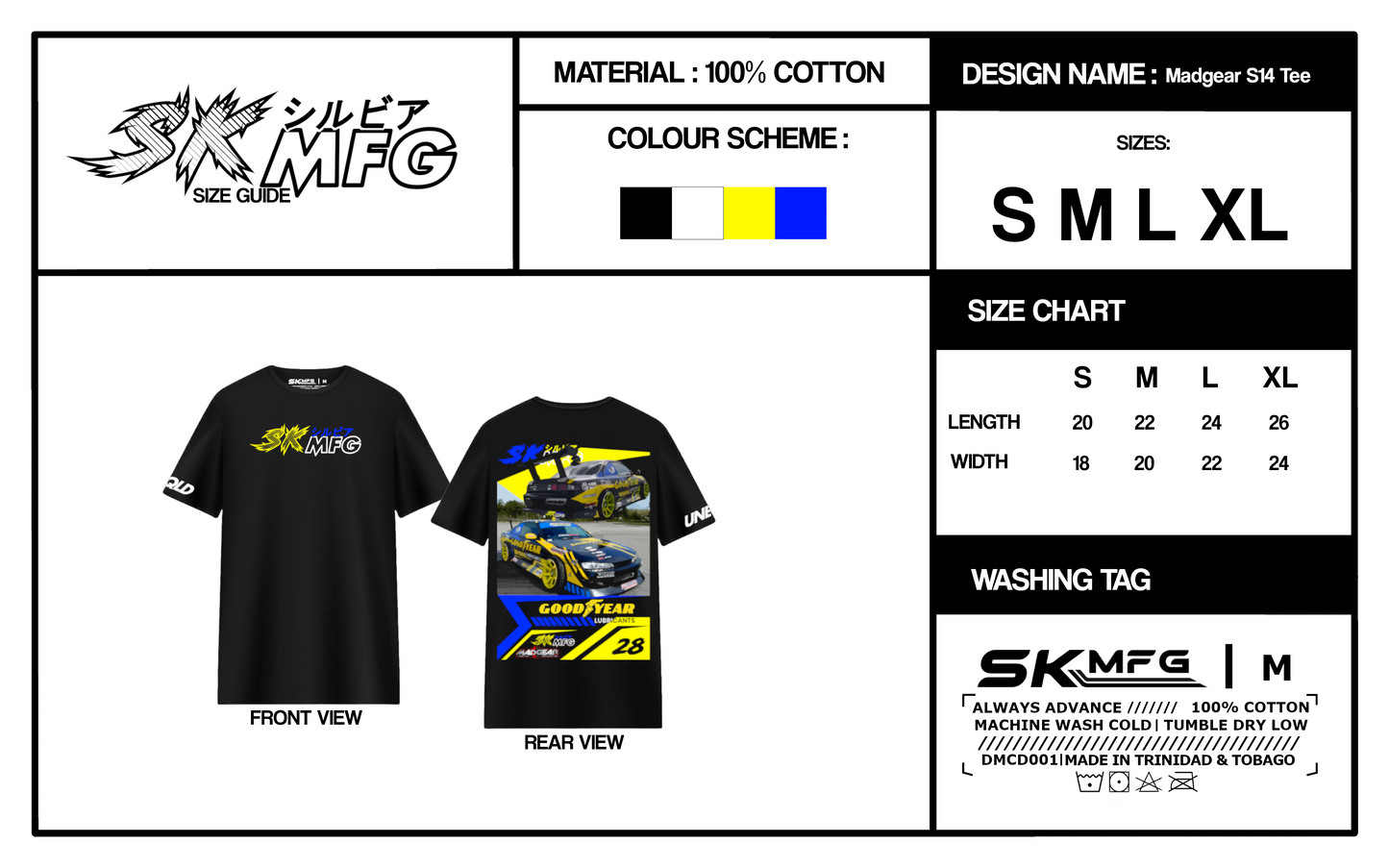 Madgear S14 Tee