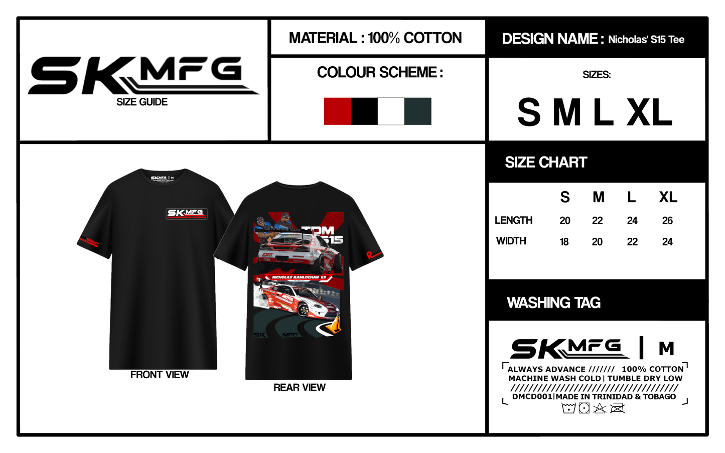 Nicholas' S15 Tee